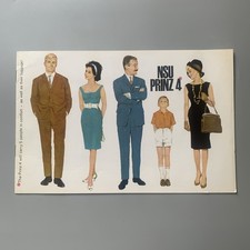 NSU Prinz 4 Sales Brochure – Undated, English Text, Rare Original