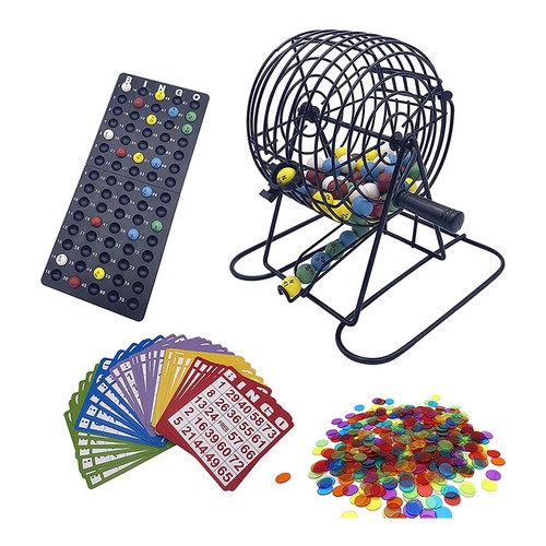 Deluxe bingo game set with - bingo,