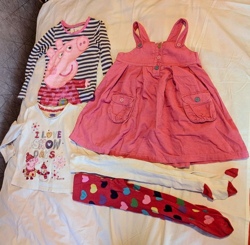 Girls peppa pig top dress - pig,