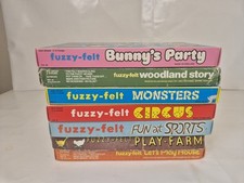 Vintage Fuzzy Felt Allan Industries Bundle X7