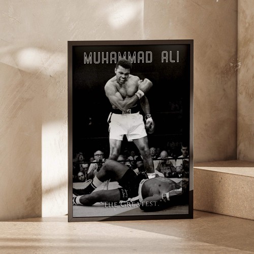 Muhammad ali boxing poster - muhammad,