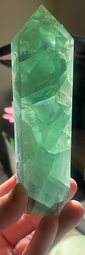 Fluorite tower green tall - 5",