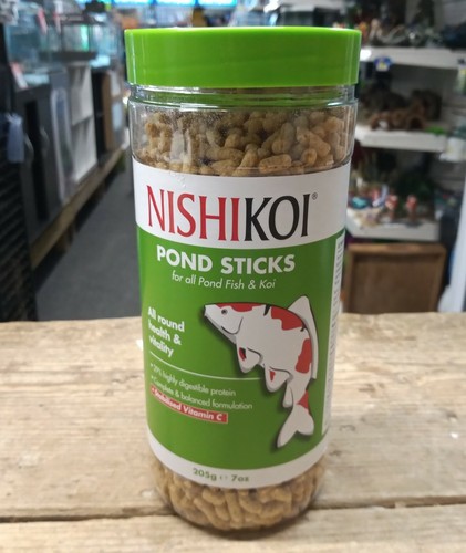 Nishikoi pond sticks food 205g - pond,