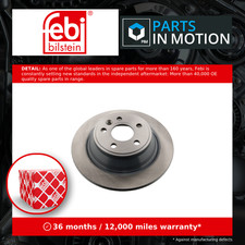 2x Brake Discs Pair Solid fits