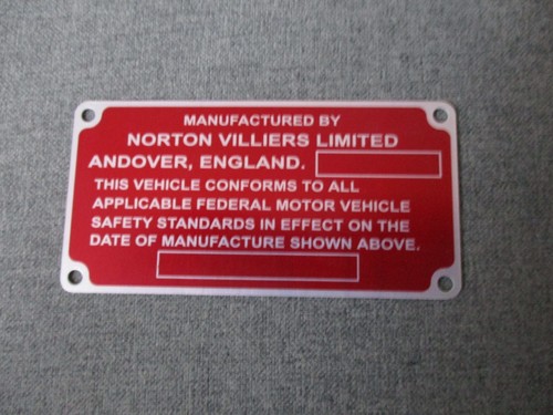 Norton villiers commando frame - villiers,