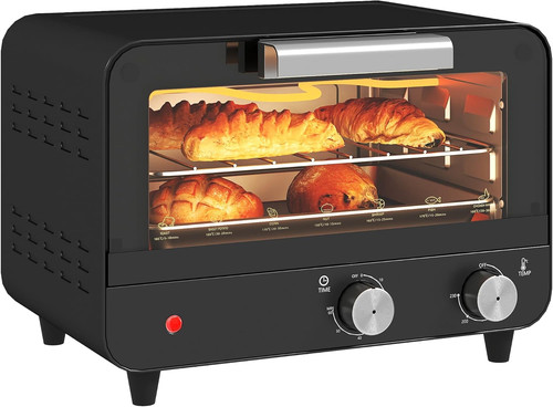 Homcom small toaster oven 12l - homcom, oven,