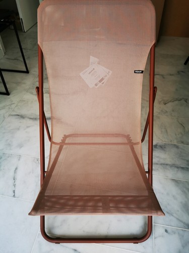 New lafuma folding deckchairs - new,
