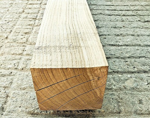 Oak beam mantle piece - oak,