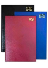A4 Week to View & A5 Page a Day Diary 2026 Weekly & Daily Planner Hardback