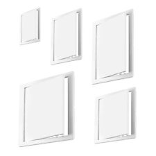 Access Panel White Inspection Hatch Plastic Revision Door 150mm 300mm 450mm