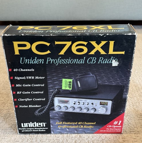 Brand new box uniden pc76xl - new,