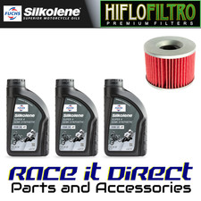 Oil & Filter Kit for Yamaha FZ750 Genesis 1987-1994 Silkolene & Hiflo