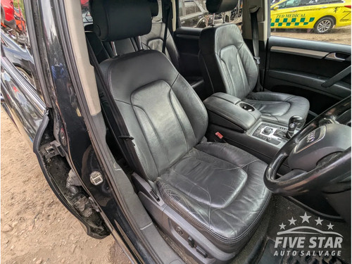 Audi front driver leather - audi,
