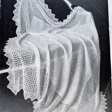Heirloom Baby Shawls 1950’s