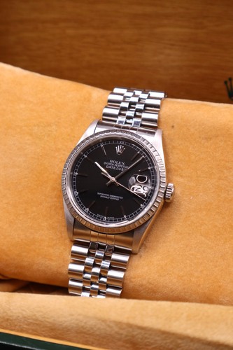 1991 rolex datejust black - datejust,