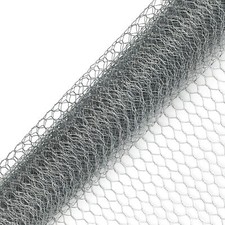 Galvanised Chicken Wire Mesh Fence Net Rabbit Netting Fencing Cages Runs Pens