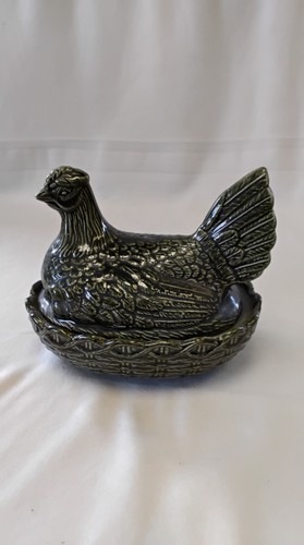 Portmeirion cermaic hen - portmeirion,