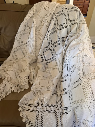 Vintage handmade crochet lace - vintage,