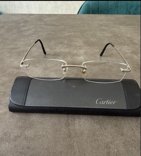 Cartier rimless titanium - cartier,