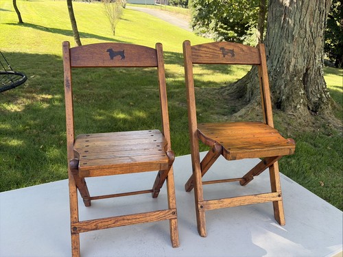 Pair vintage child - pair, folding