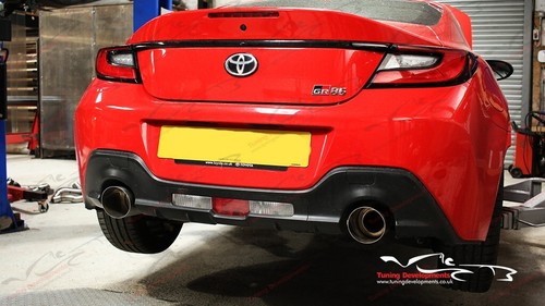 Stainless exhaust axleback - exhaust,