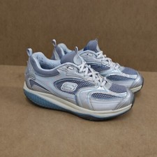 Skechers Shape Ups  Trainers Toning Shoes Silver Size 3 UK 36 EUR Ladies