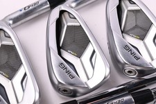 Ping G430 Irons / 6-PW+45°+54° / Blue Dot / Regular Flex Ping AWT 2.0 Shafts