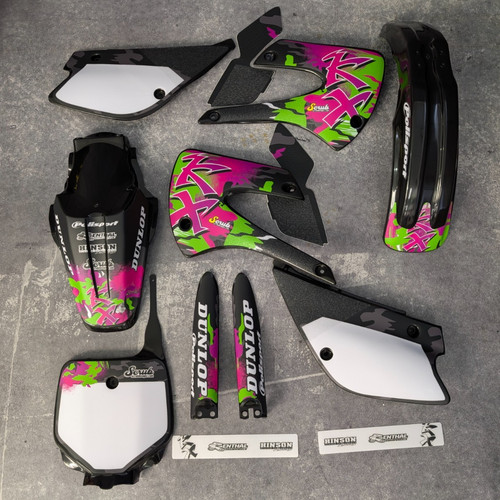 Plastics graphics kawasaki - graphics,