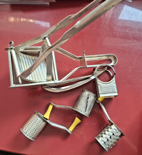 Vintage mouli burr - combo, set