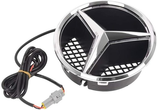 Mercedes benz chrome led - mercedes-benz, grill