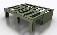 Sliding Camper Van Bed / Storage 1600mm (BED-071)