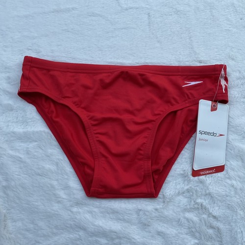 New speedo junior boys red - speedo,