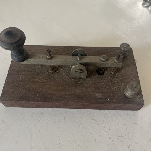 Antique morse code key - morse,