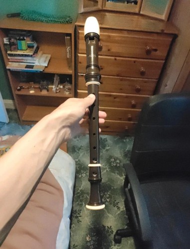 Aulos treble alto recorder - alto,