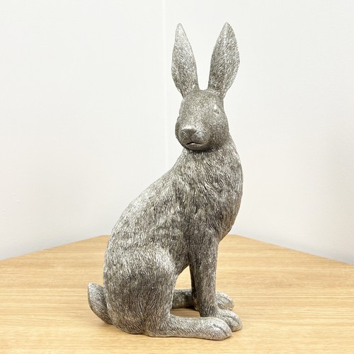Large silver hare - large,
