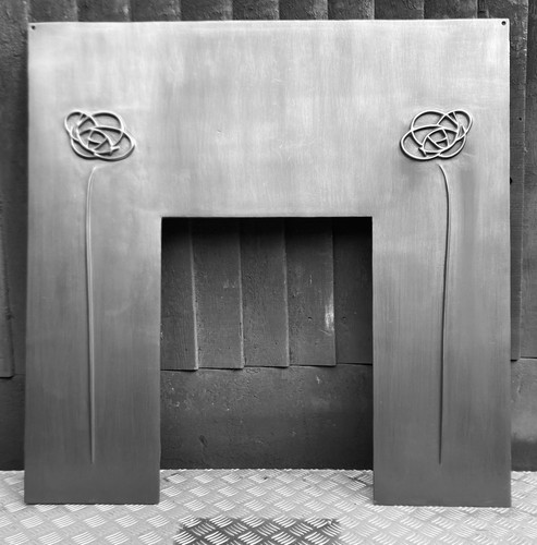 Restored cast iron fire - iron,