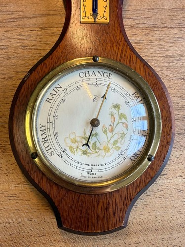 Vintage banjo barometer - vintage,