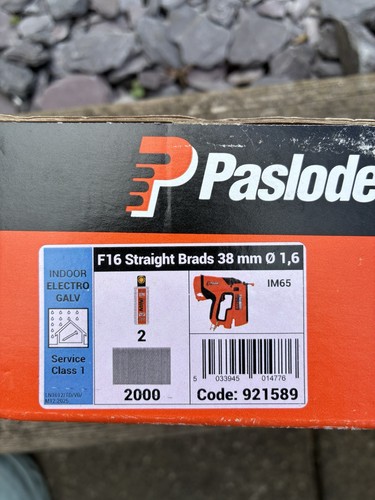 Paslode f16 straight - f16, brads