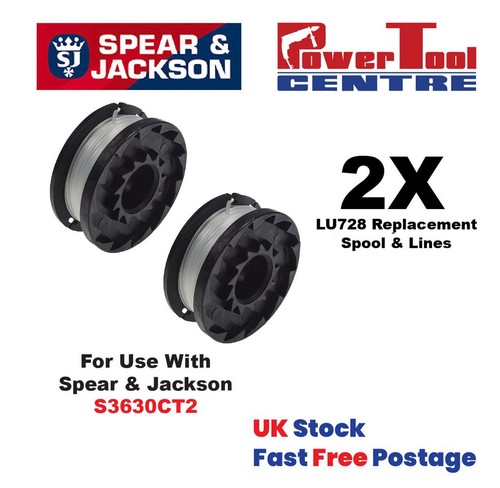 Spool line for spear - &,