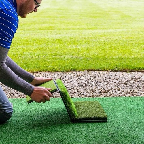 Golf hitting mat tri turf - golf,