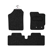 Fits Toyota Yaris 2006-2011 Fully Tailored Car Floor Mats Black Carpet/ Rubber