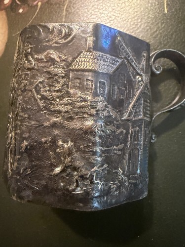 Antique scenic repousse - antique,