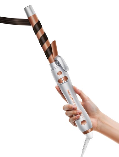 Sheglam rotating curling iron - rotating,