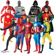 Super Hero Zentai Lycra Skinz Bodysuit Second Skin
