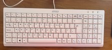 REDUCED!! MSI White Wired