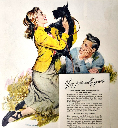 Kotex terrier dog couple - terrier,