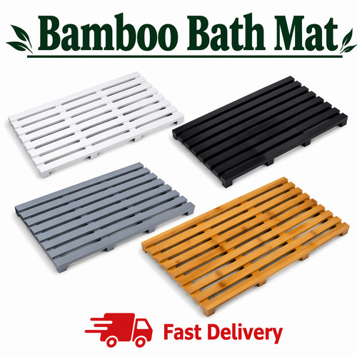 Non slip bamboo - non, bath