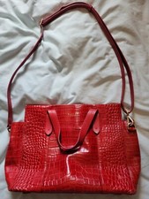 NEW Red Leather Radley bag (RRP £150)