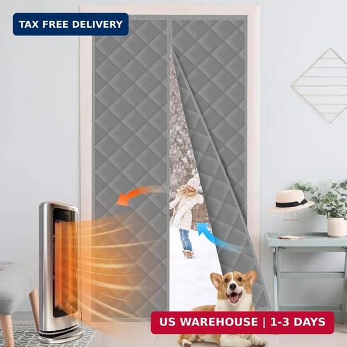 Thermal insulated door curtain - thermal,