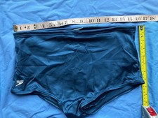 speedo men's 100% nylon rare full nylon liner swim brief M